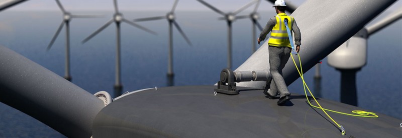 Sicher in der Höhe mit dem ABS-Lock III-R Anschlagpunkt